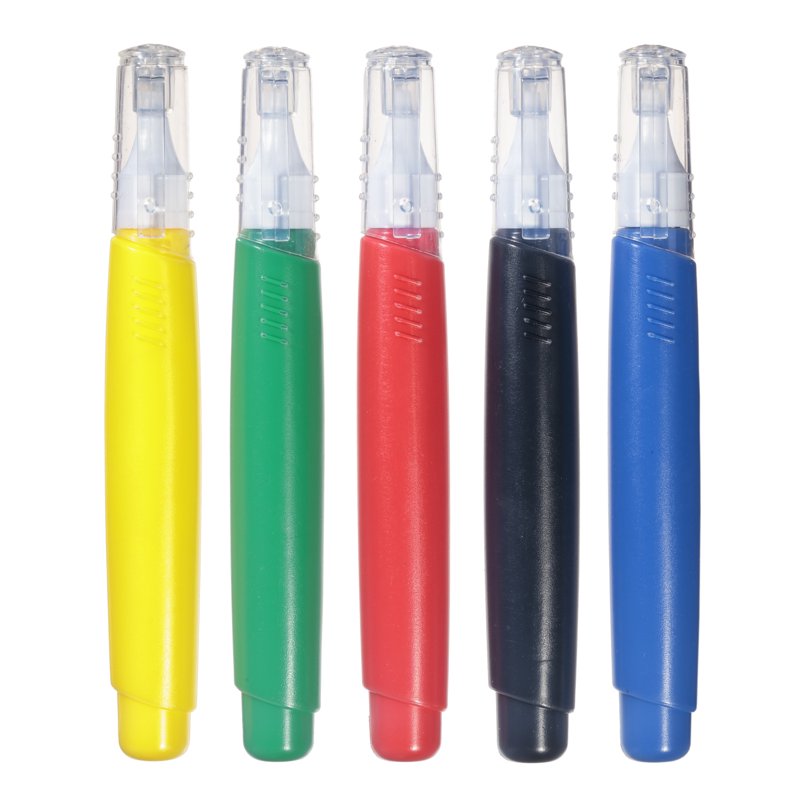 Multi-Surface 3D Paint Pen Set - Permanent, Non-Toxic, 5 Colors