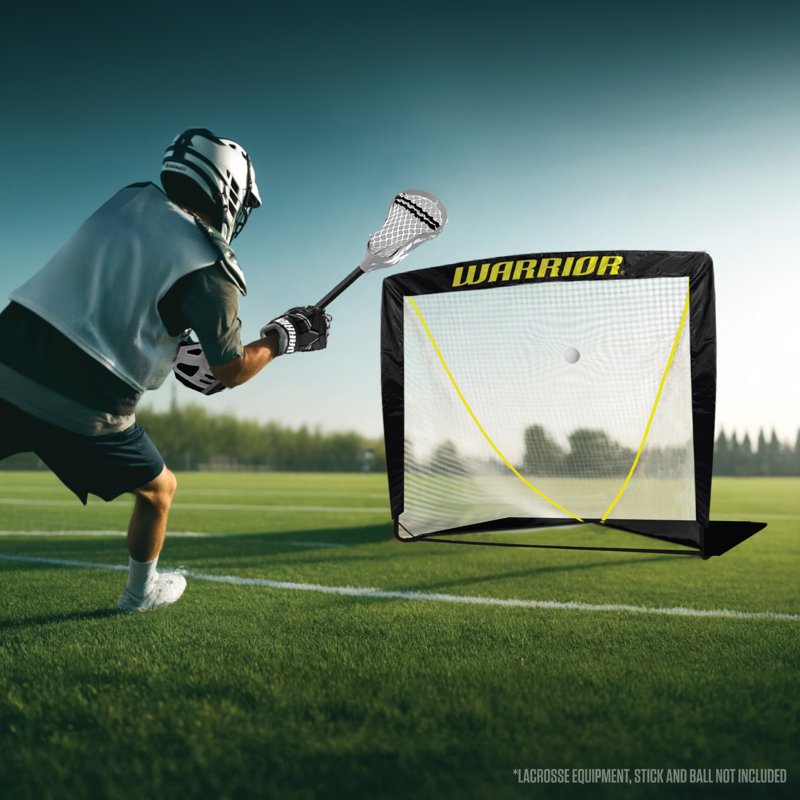 4ft Recreational Lacrosse Practice Net - Portable & Durable for All Ages