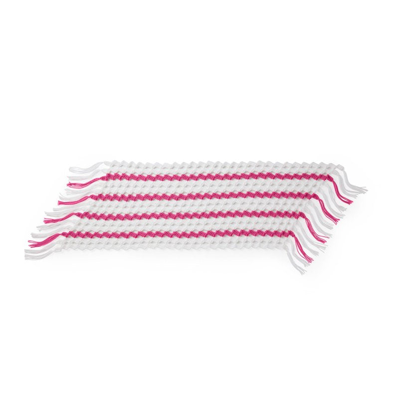 Metallic Acrylic Yarn - Worsted Weight, Fuchsia, 9 Pack, 5oz/142g
