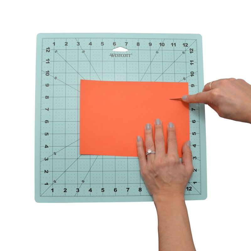 Self-Healing Cutting Mat 13 x 13 Inches for Arts & Crafts, Blue, Pack of 1 or 3