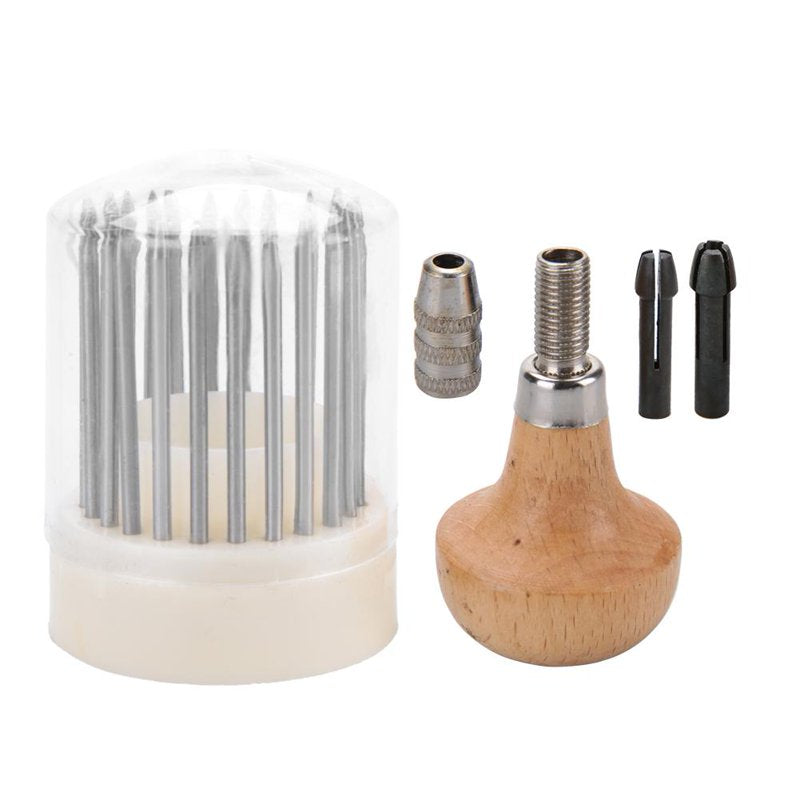 Jewelry Beading Tools Set 23-Piece Diamond Stone Graver Kit for Jewelry Making