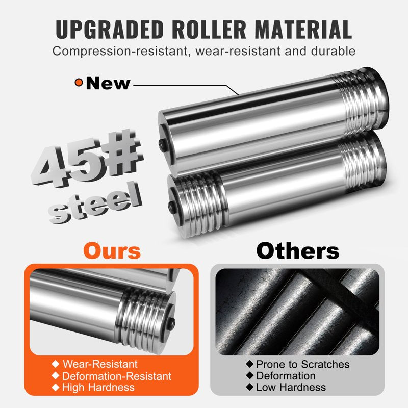 Jewelry Rolling Mill 75mm 3-in-1 Metal Crafting Tool for Gold Silver