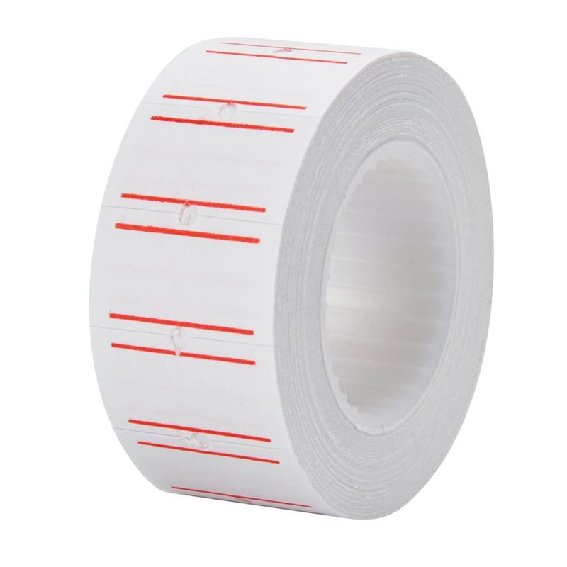 Pricing Gun Labels Set 6000 Stickers for MX-5500 Labelers with Refill Ink