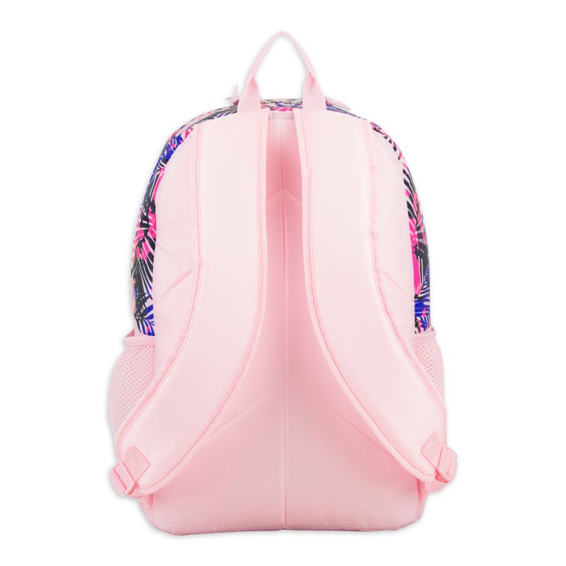 Unisex Triple Pocket Backpack with Padded Straps and Multiple Compartments