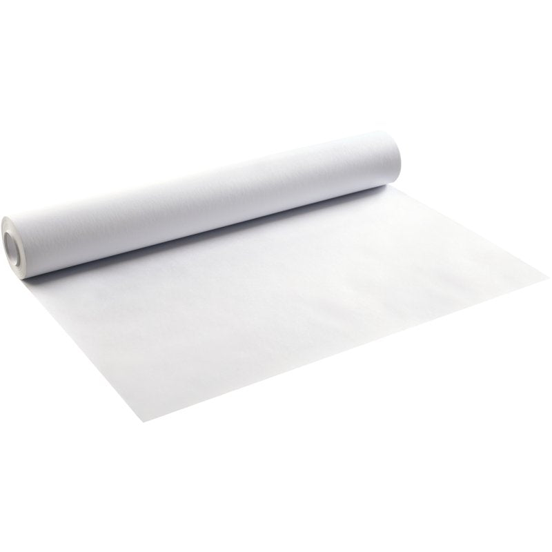 Easel Roll of White Drawing Paper - 18 Inch x 75 Feet, Acid-Free & Recyclable