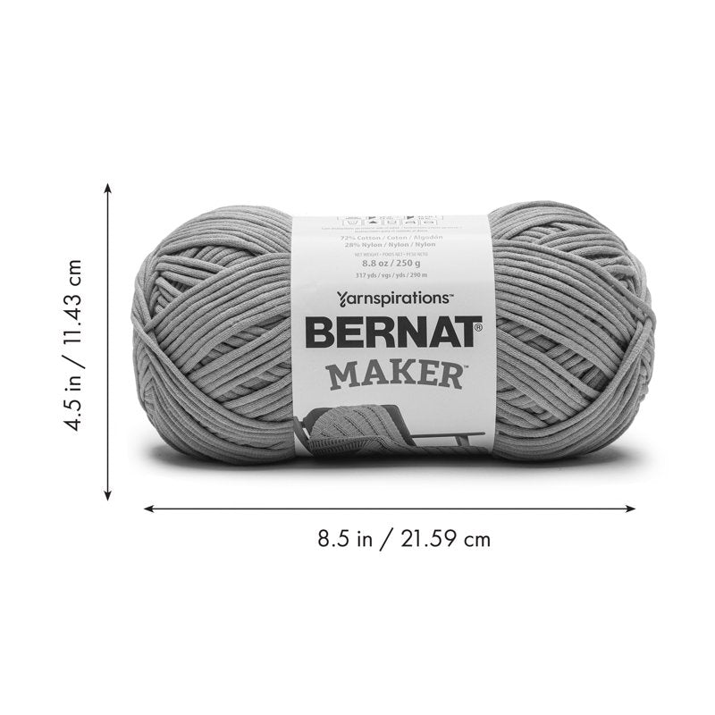 Bulky Cotton Yarn 8.8oz/250g - Soft Knitting & Crochet Yarn for Home Decor