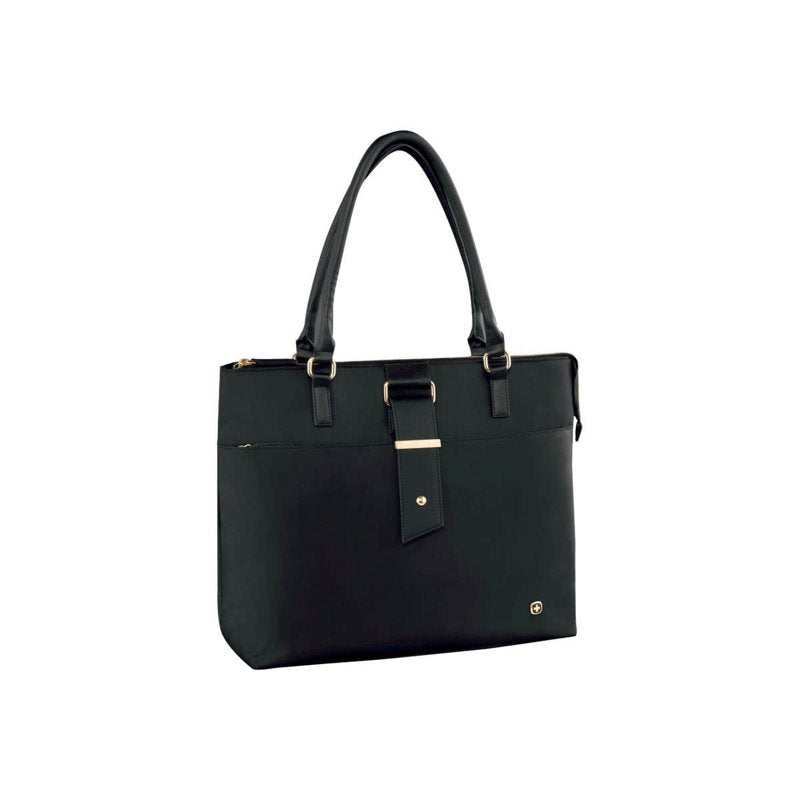 Wenger Women's Laptop Tote Bag - Padded 16-Inch Notebook & Tablet Organizer, Travel-Friendly, Black