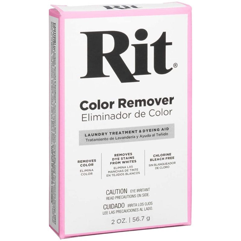 Rit Color Remover Powder - 2 Oz, 3-Pack for Fabric Dyeing & Stain Removal