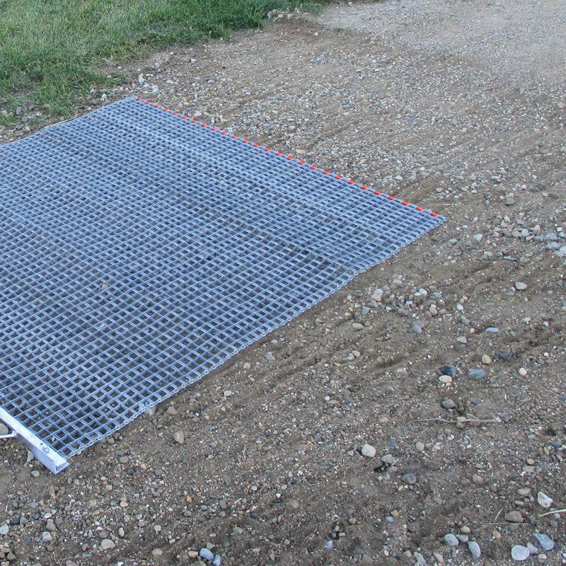 6 ft x 8 ft Zinc Plated Field Leveling Drag Mat for ATV UTV Yard & Infield Smoothing