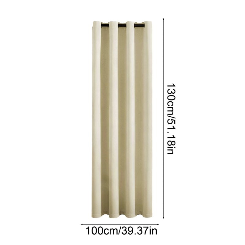 Blackout Thermal Insulated Curtain Panel for Living Room - 39x51 Inches