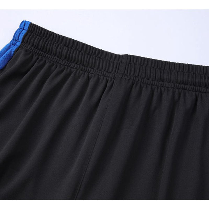 Mens Athletic Running Shorts - Lightweight Mesh with Pockets, Blue XXL (Variation: Blue)