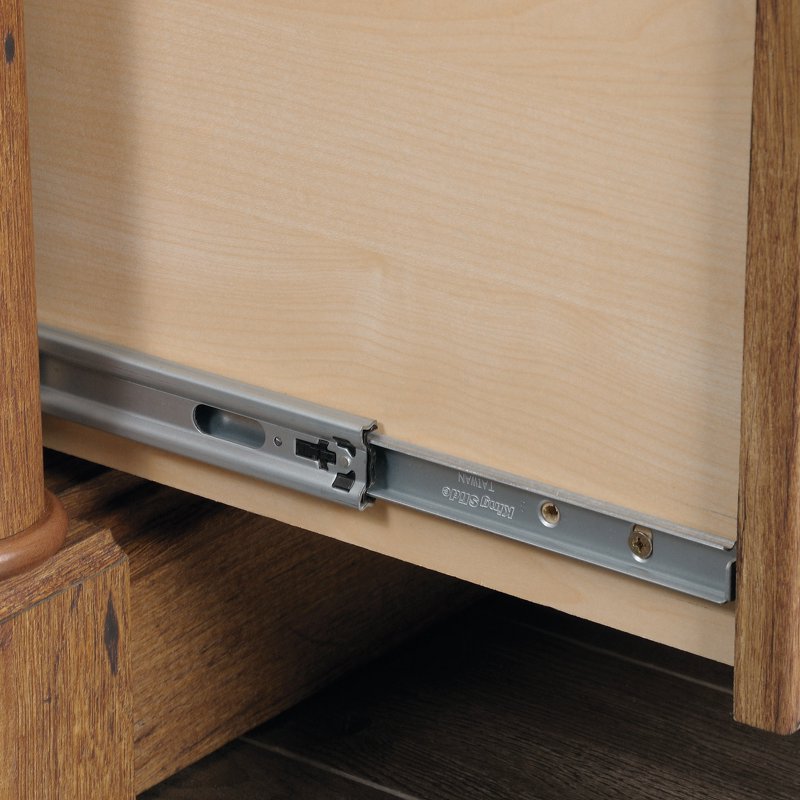 Sauder Palladia 2-Drawer Lateral File Cabinet - Vintage Oak Finish