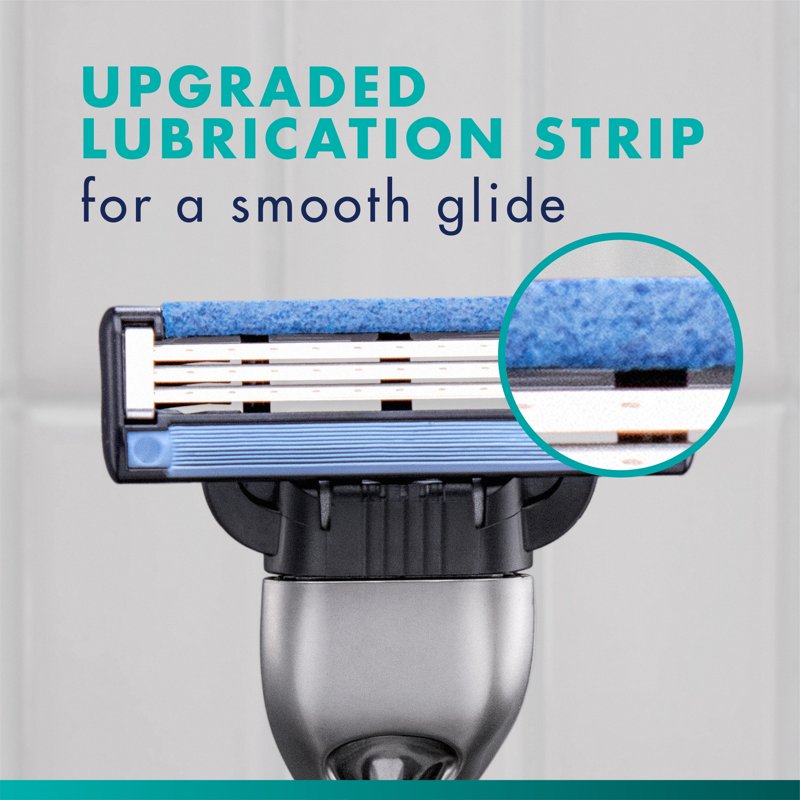 Gillette Mach3 Men's Razor Handle & 10 Blade Refills - Close Shave