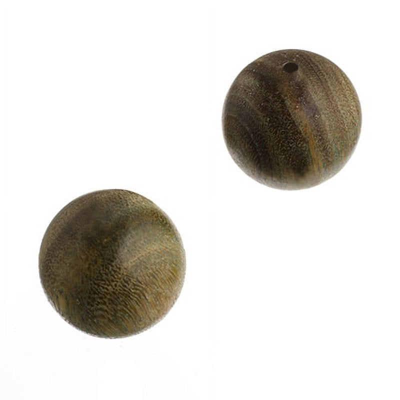 Natural Sandalwood Beads for Jewelry Making - 6mm Round Wooden Strand