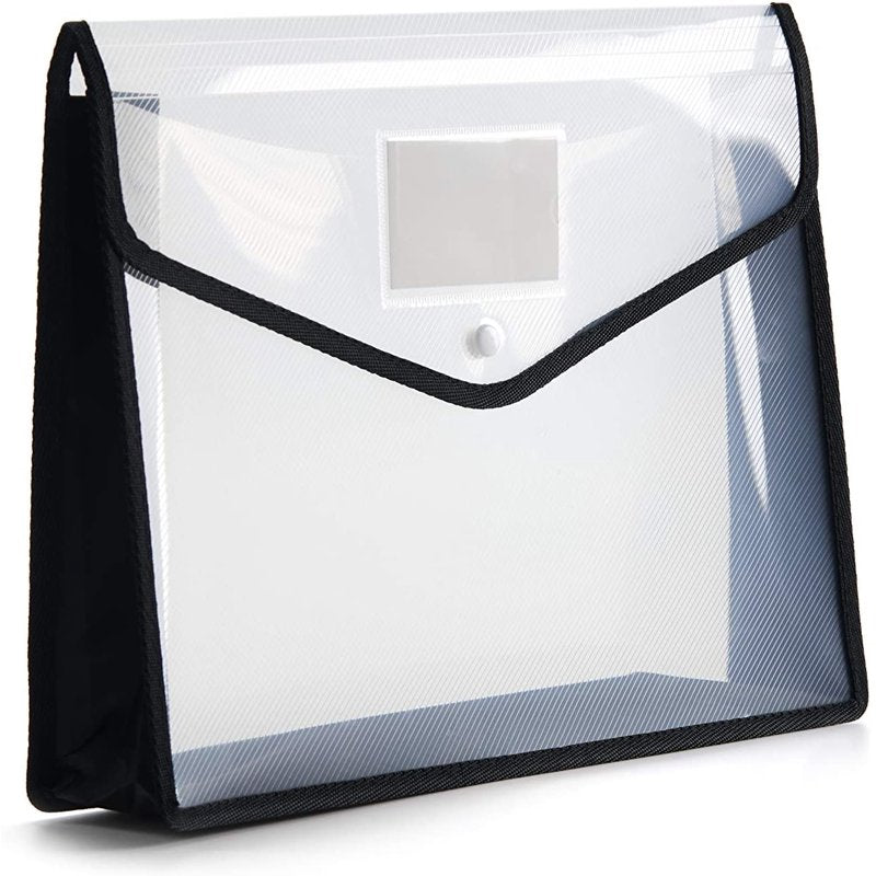 Large Waterproof Expandable File Folder - 5-Pack Legal Size Document Organizer