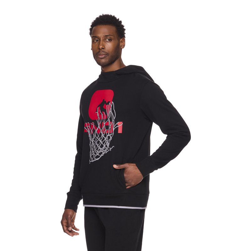 Basketball Hoodie for Men and Big Men with Logo and Pockets - Up to 5XL
