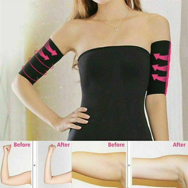 Arm Compression Sleeve for Women Men - Upper Arm Shaper & Sun Protection