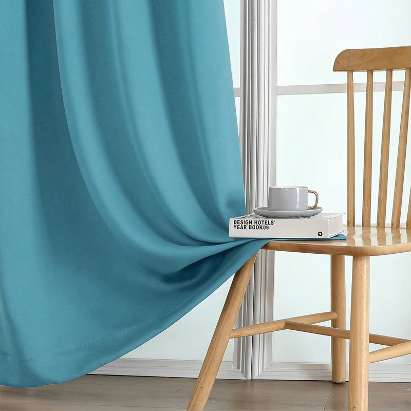 Blackout Curtains for Bedroom & Living Room - Thermal Insulated Room Darkening Drapes, Set of 2