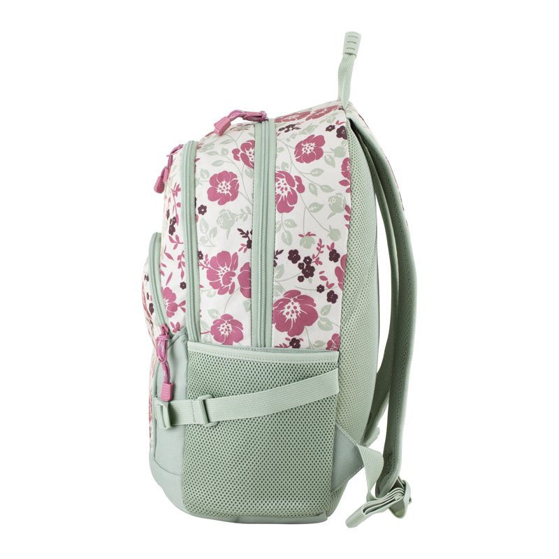 Unisex 18.5 Inch Athleisure Backpack with Multiple Compartments and Water Bottle Sleeves