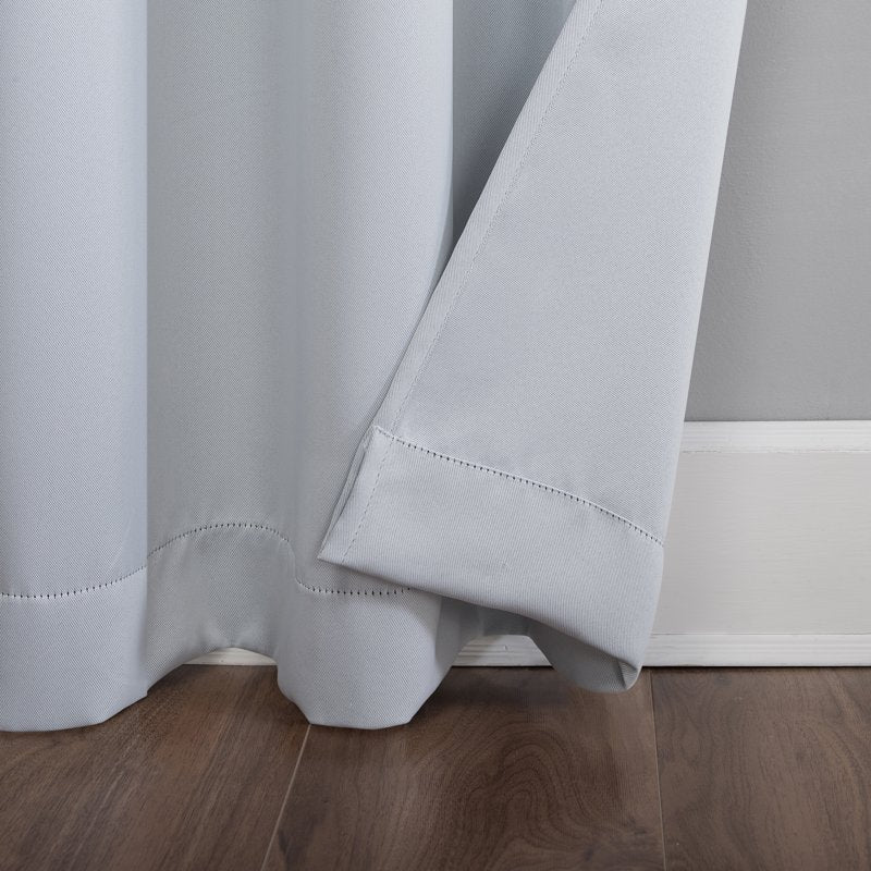 Energy Efficient Blackout Curtain Panel with Grommets - 54x108 Inches