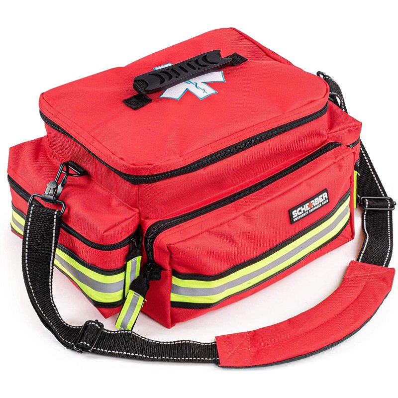 Fully Stocked First Responder Trauma Kit - Emergency Medical Supplies