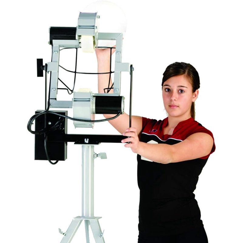 Portable Volleyball Serving Machine for Training and Practice