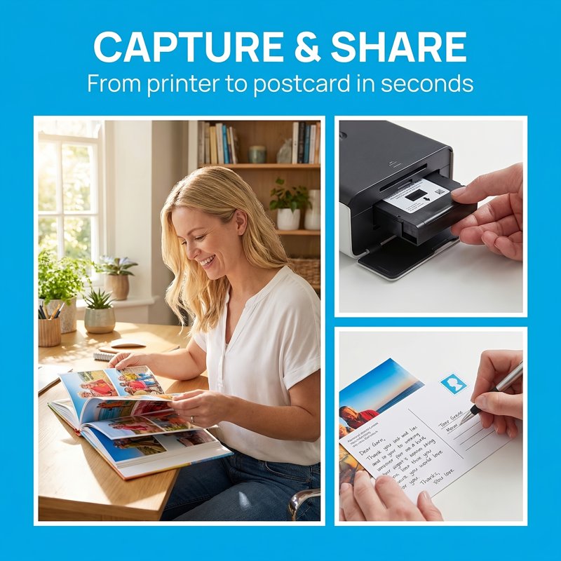 Canon Selphy Photo Paper & Ink Set 4x6 Inch Glossy Compatible KP-108IN