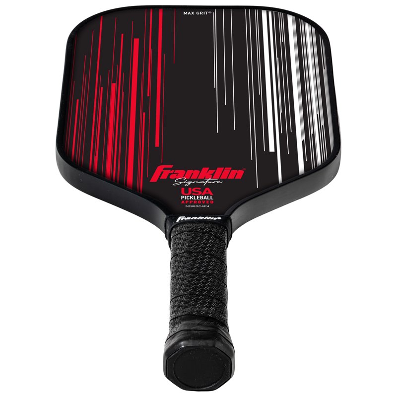 Pro Signature Pickleball Paddle with 13mm Poly Core - Red/Black Variation