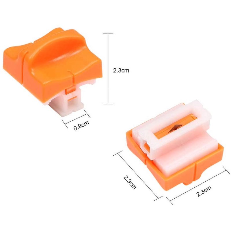 8 Pack Paper Cutter Replacement Blades with Safety Fuse for A4 & A5 Paper Cutters
