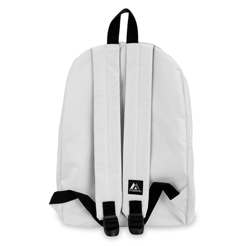 Unisex 15-Inch Basic Backpack for All Ages – Spacious Travel & School Bag