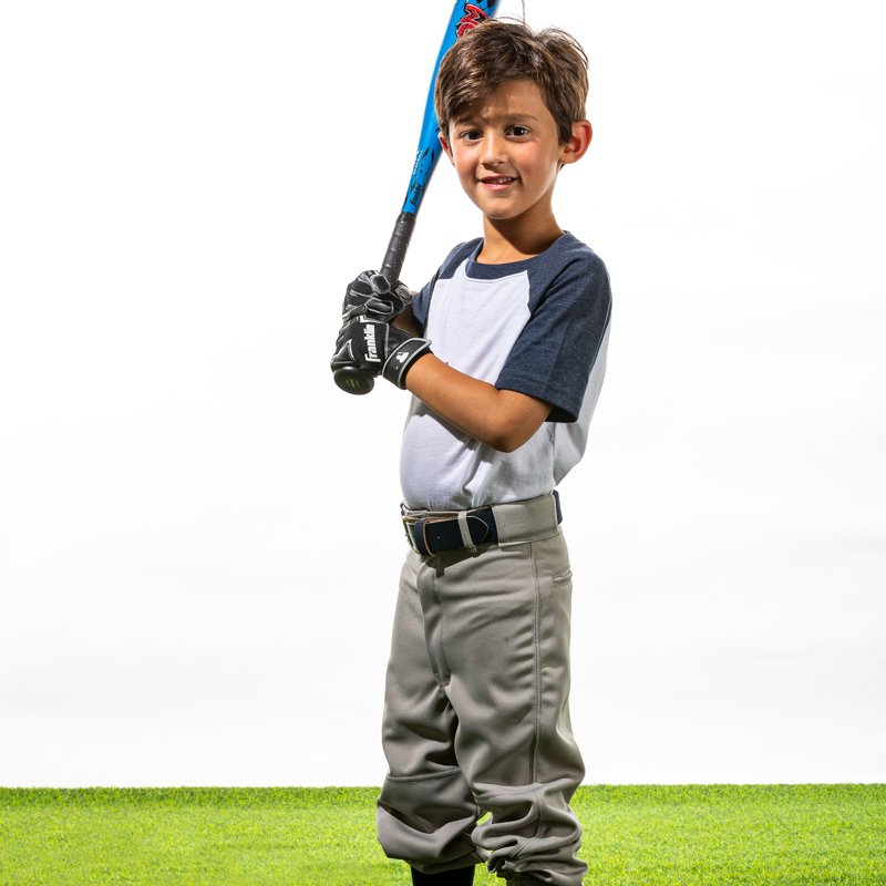 Youth Baseball Batting Gloves - Lightweight Breathable Performance for Kids