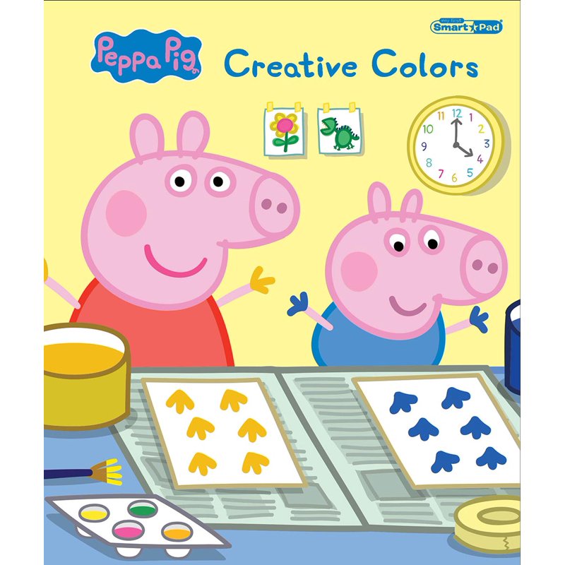 Peppa Pig First Smart Pad & Interactive Book Set for Preschool Learning