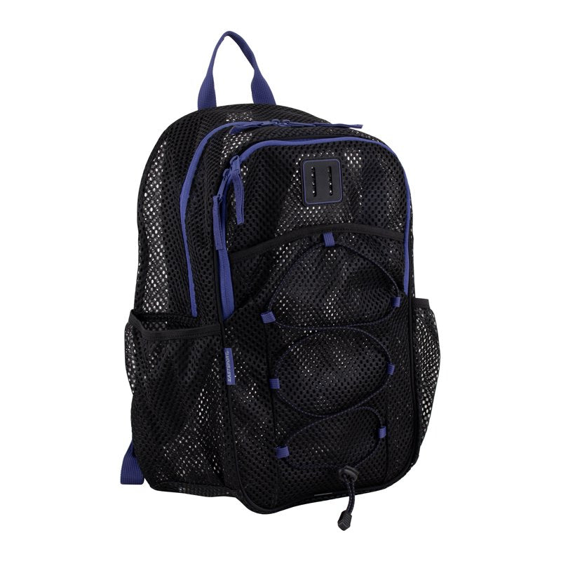 Unisex Mesh Backpack with Multiple Compartments - 17 Inch Capacity