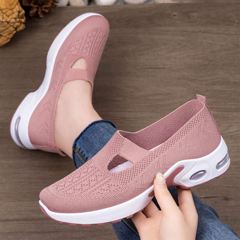 Women’s Orthopedic Slip-On Shoes with Arch Support - Lightweight Non-Slip Mesh Comfort