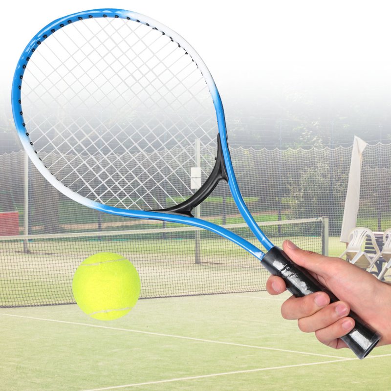 Kids Tennis Racket Set with 2 Junior Rackets, Ball & Bag - 21 Inch