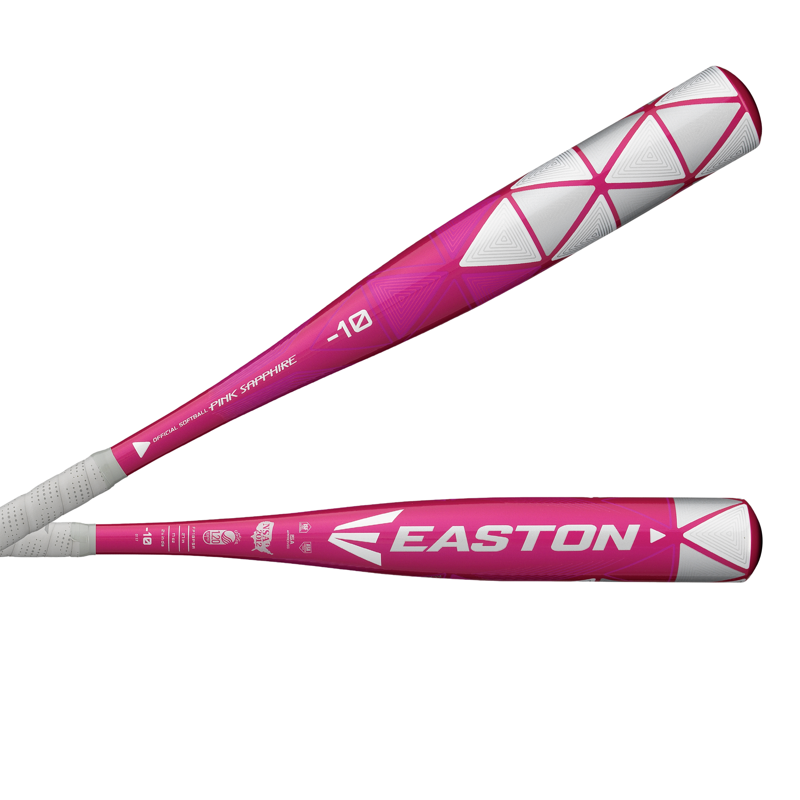 Pink Sapphire Fastpitch Softball Bat - Youth 26" Drop - Aluminum - USSSA Certified