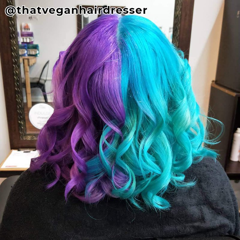 Vegan Cruelty-Free Semi-Permanent Hair Dye - Long-Lasting, Hydrating, Multiple Shades