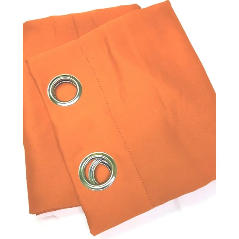 Outdoor Thermal Blackout Curtain Panels Set - Grommet Window Drapes for Patio & Privacy