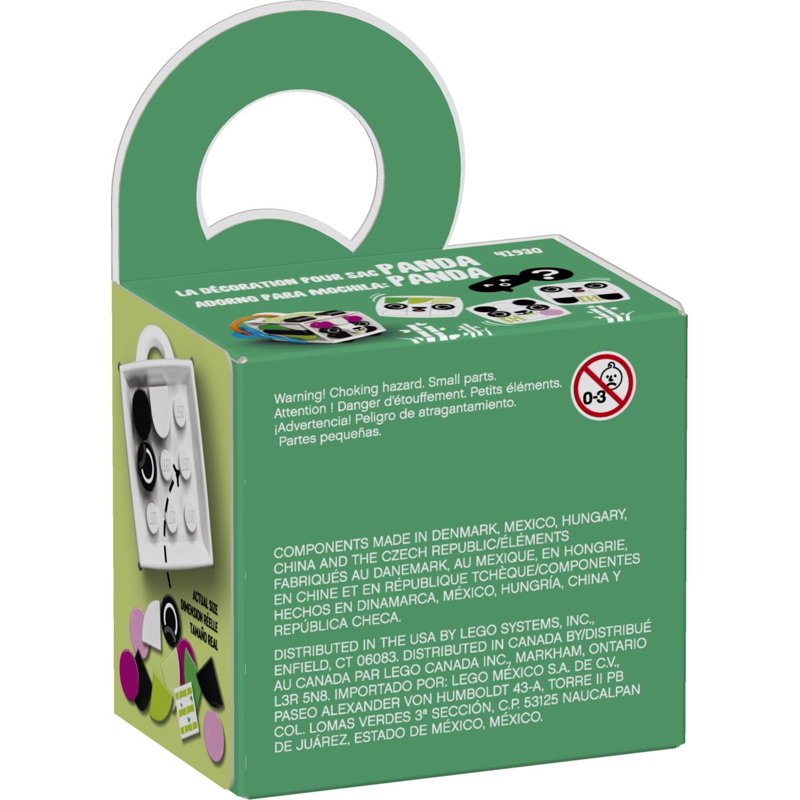 Kids Art & Craft Kit - DIY Panda Bag Tag with Tiles & Design Ideas