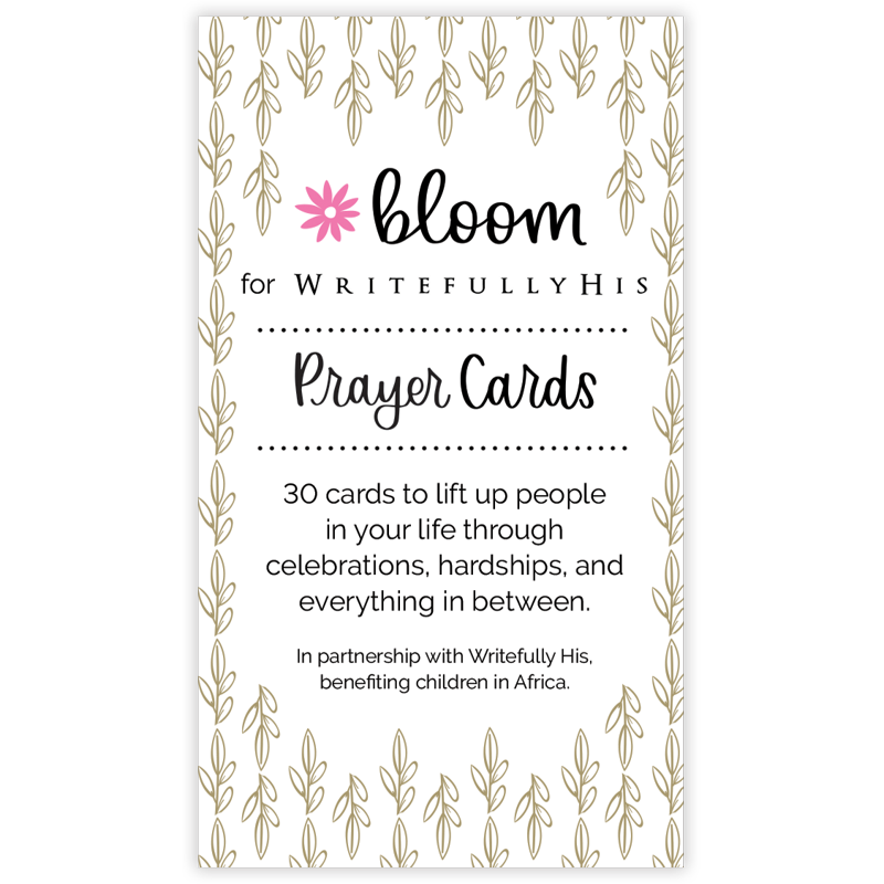 Prayer Card Deck Set - Inspirational Religious Cards for Women