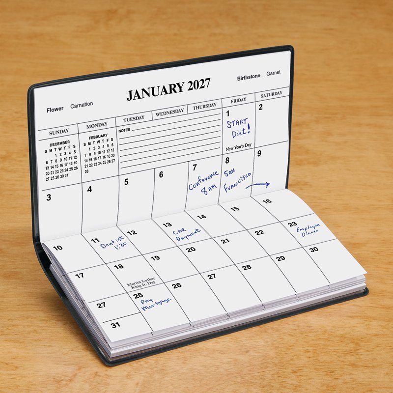 2 Year Planner Calendar Refill, Set of