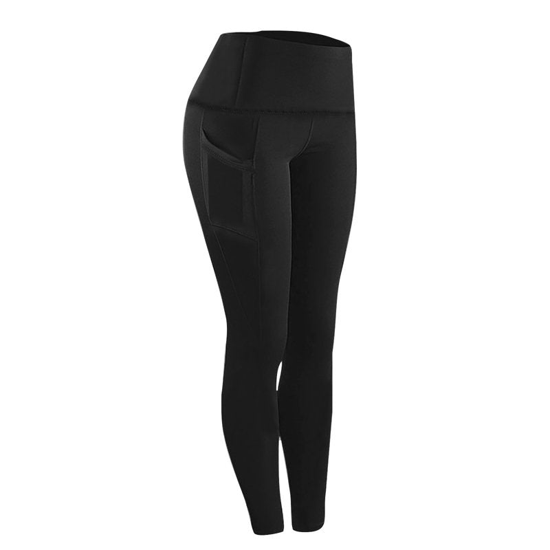 Women's Fitness & Yoga Leggings with Pockets - Plus Size Workout Pants