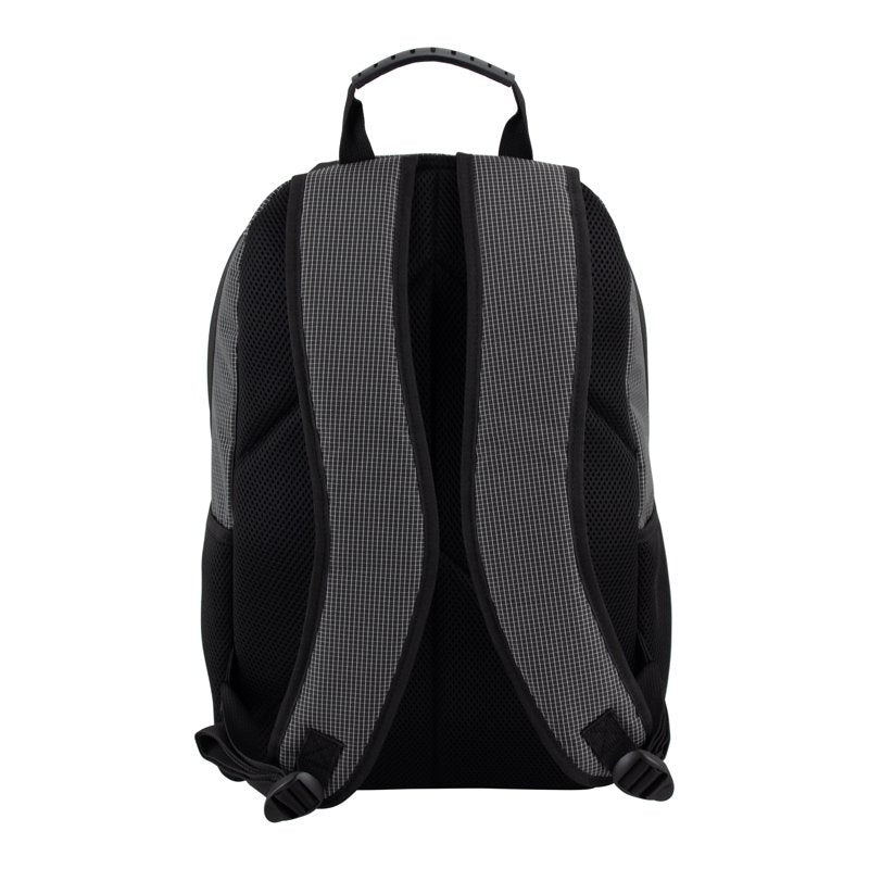 Unisex 17-Inch Lifestyle Dome Backpack with Sunglasses Pocket - Black
