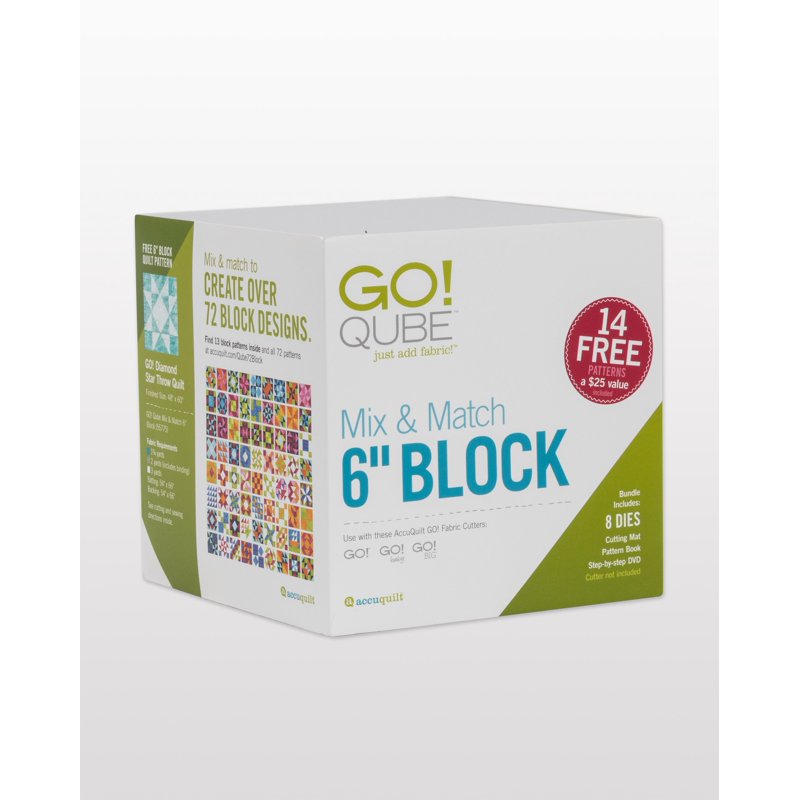 Quilt Block Cutting Die Set - Mix & Match 6, 10 & 12 Inch Sizes for Quilting