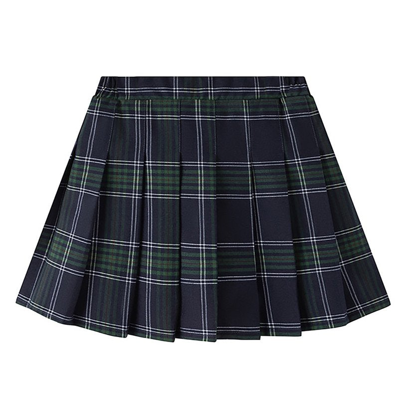 Girls School Uniform Pleated Skirt for Kids - Summer & Party Wear