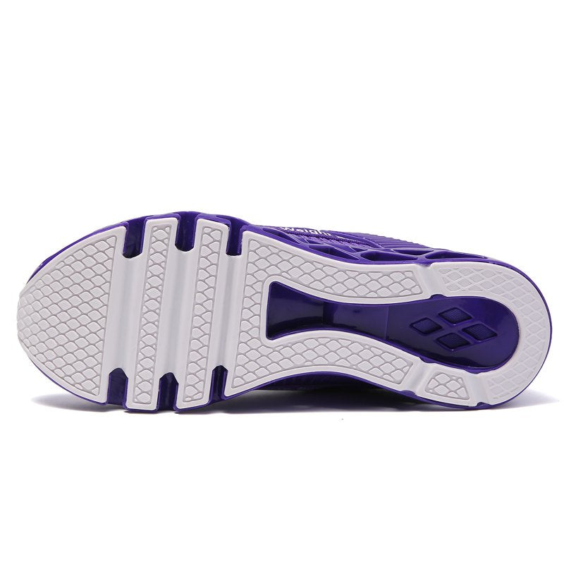 Women’s Slip-On Athletic Running Shoes - Breathable Mesh, Flexible Sole