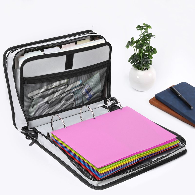 Multicolor 12-Pack Durable Plastic Pocket Folders with 3-Hole Punch, Letter Size