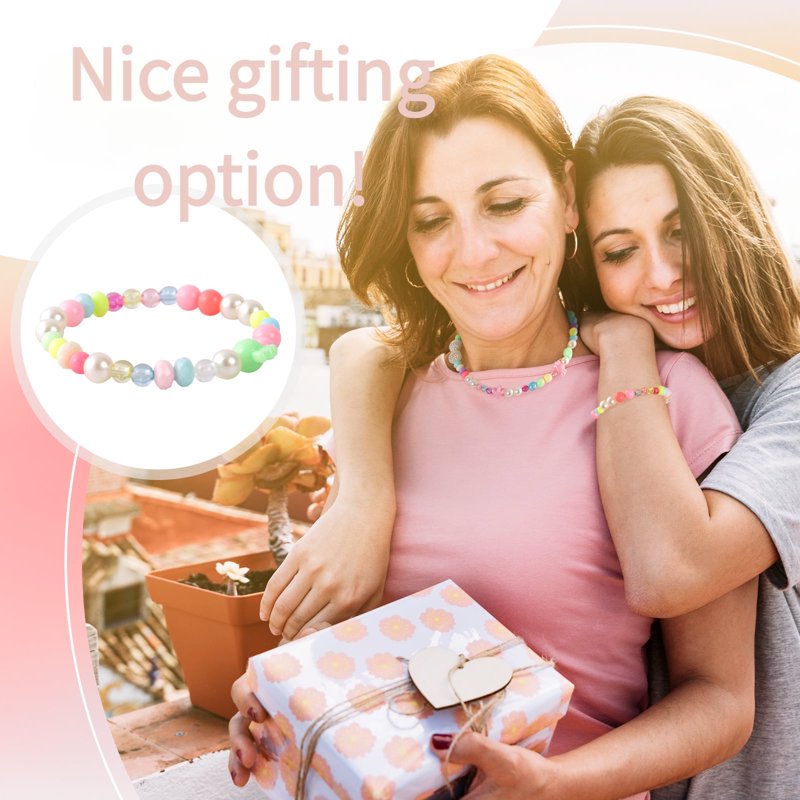 Bracelet Making Kit for Women Beads Jewelry DIY Craft Set - Style 4
