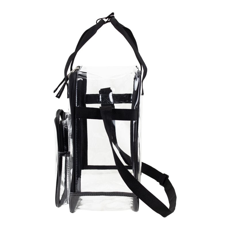 Clear Double Handle Stadium Approved Tote Bag - Unisex Reusable Shopping Bag