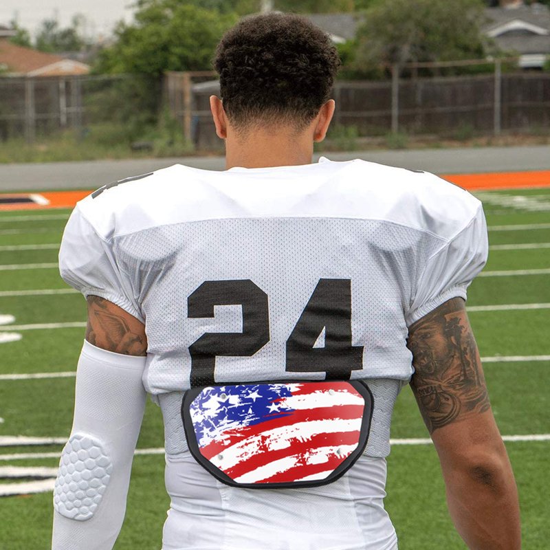 Football Back Plate Lower Back Pads for Youth & Adult Protective Gear